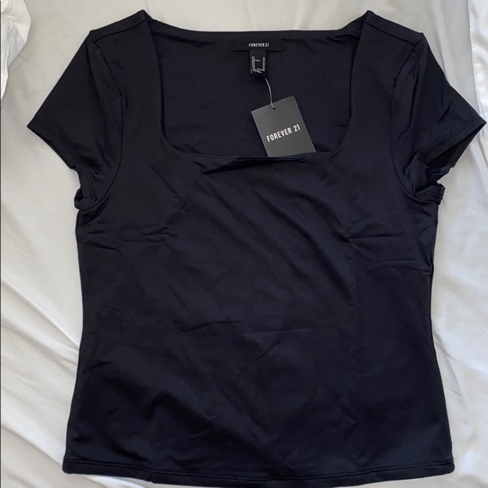 black square top